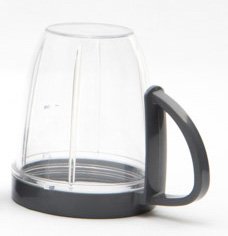 NutriBullet 18 oz Replacement Cup with Comfort Handel and Screw off Lip Ring
