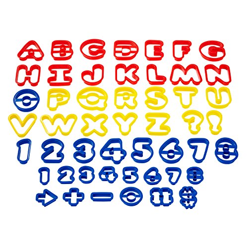 Wilton Alphabet and Number Cookie Cutter Set