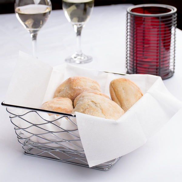 BloominGoods Disposable Cloth-Feel Tissue Paper, Hand Napkins/Linen-Feel Guest Towels, White, Pack of 100