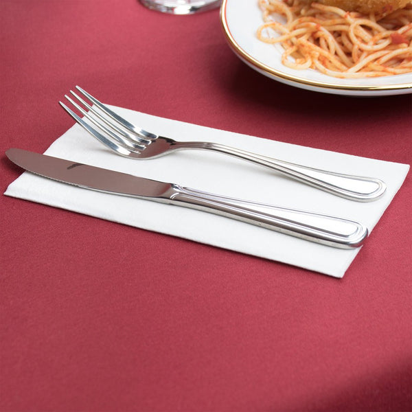 BloominGoods Disposable Cloth-Feel Tissue Paper, Hand Napkins/Linen-Feel Guest Towels, White, Pack of 100