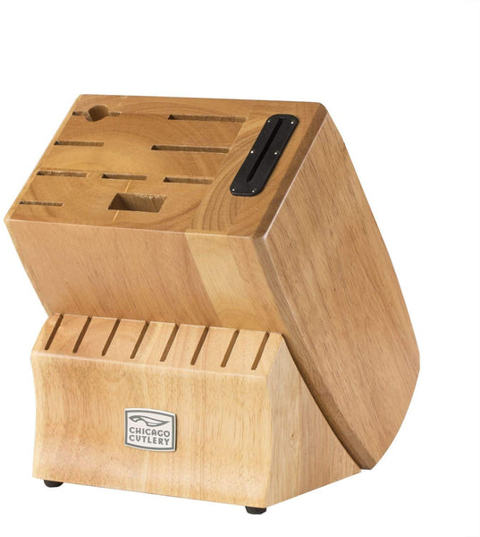 Chicago Cutlery Insignia2 18-Piece Knife Block Set with In-Block Knife Sharpener