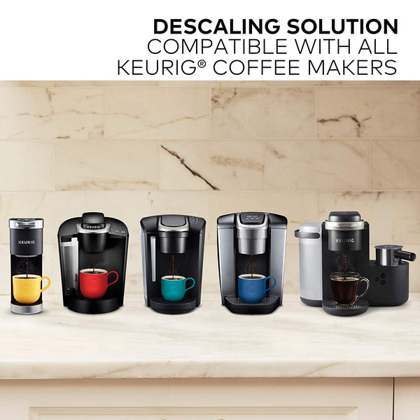Keurig Brewer Care Kit with Descaling Solution and 2 Water Filter Cartridges, Compatible With All Keurig 2.0 and 1.0 K-Cup Pod Coffee Makers