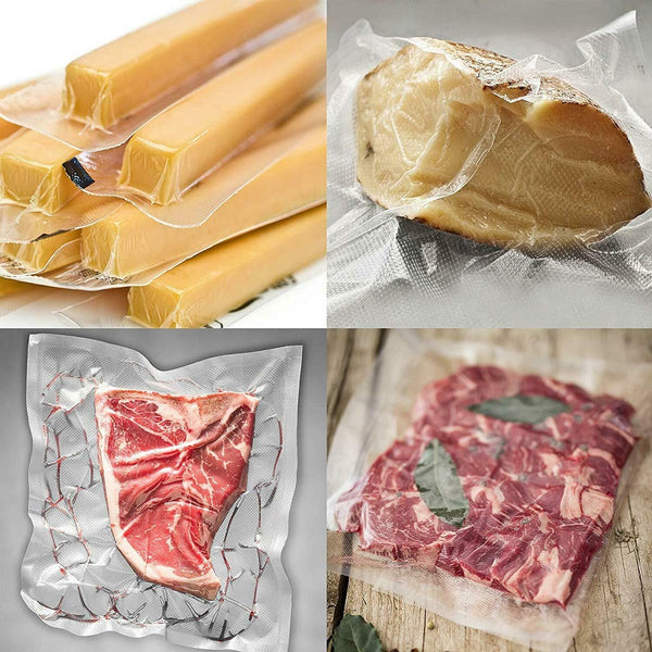 4 Weston Rolls! Two 8" X 50' and Two 11" X 50' Roll Vacuum Sealer Bags