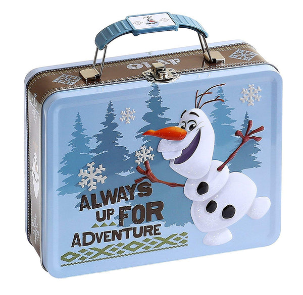 Disney Frozen Olaf Embossed Tin Carry All Lunch Box