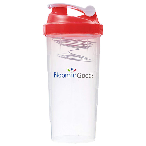 Meal Prep Bag, Lunch Box with Leakproof Portion Control Container Set, Reusable Ice Pack, Shaker Bottle and Vitamin Pocket for Healthy Meals All Day (Red) by Bloomingoods