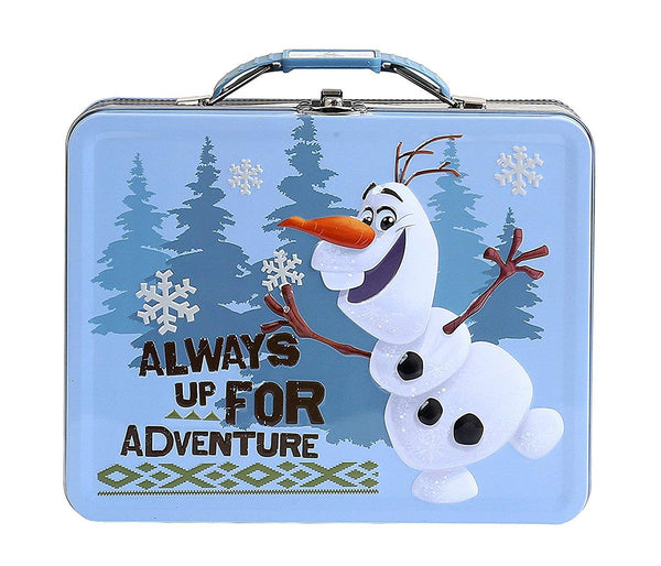 Disney Frozen Olaf Embossed Tin Carry All Lunch Box