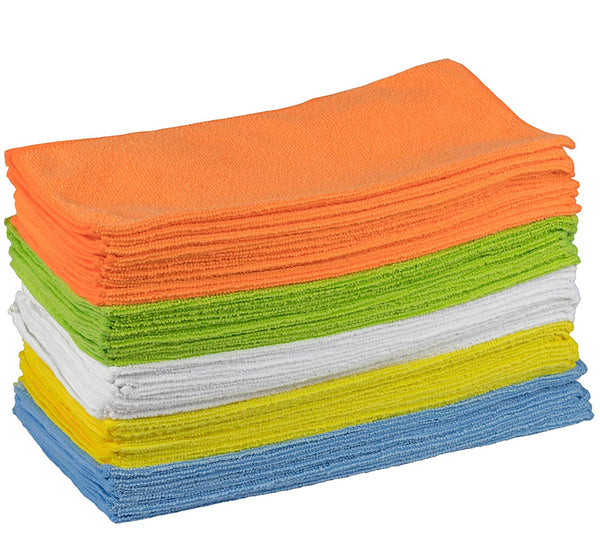 Microfiber Cleaning Cloth by BloominGoods - Multipurpose & Reusable Cleaning Towel, Perfect for Your Home, Office, Car & All Other Cleaning Needs (50)
