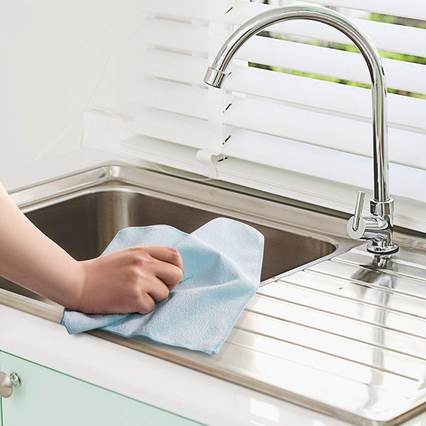 Microfiber Cleaning Cloth by BloominGoods - Multipurpose & Reusable Cleaning Towel, Perfect for Your Home, Office, Car & All Other Cleaning Needs (50)